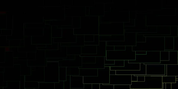Темно Зеленый Красный Векторный Фон Полигональном Стиле — стоковый вектор