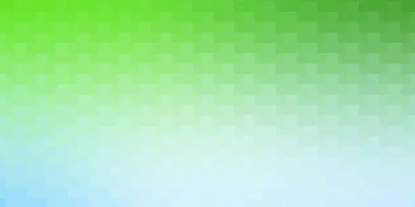 Azul Claro Textura Vectorial Verde Estilo Rectangular — Vector de stock