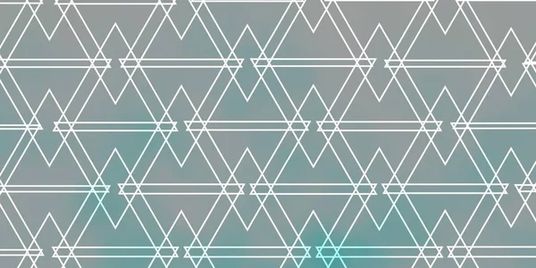 Светло Голубой Векторный Фон Линиями Треугольниками — стоковый вектор