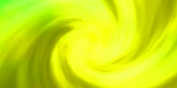 Açık Yeşil Kümülüs Içeren Sarı Vektör Arkaplanı — Stok Vektör