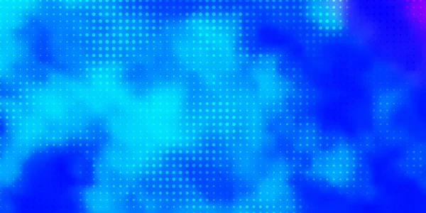 Rose Clair Fond Vectoriel Bleu Avec Des Points — Image vectorielle