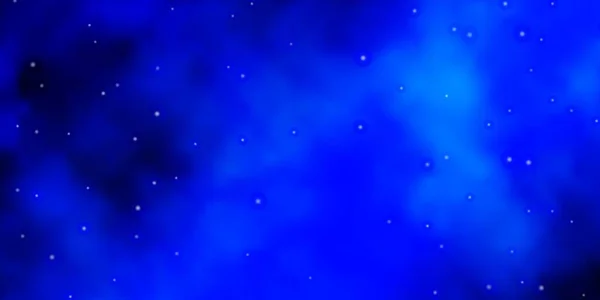 Світло Blue Векторний Фон Барвистими Зірками — стоковий вектор