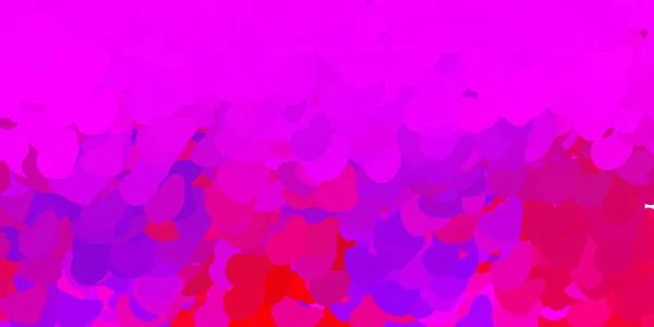 Donkerblauw Rood Vectorsjabloon Met Abstracte Vormen Kleurrijke Abstracte Vormen Met — Stockvector