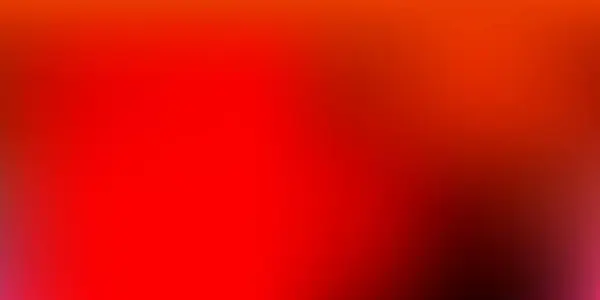 Vermelho Claro Padrão Desfoque Gradiente Vetorial Amarelo Brilhando Ilustração Borrão — Vetor de Stock