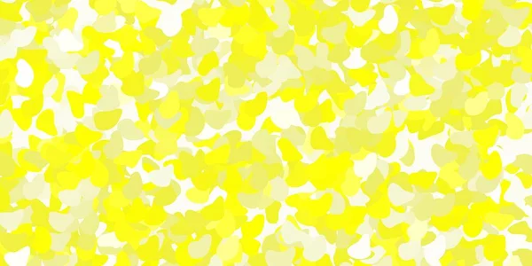Светло Желтый Вектор Искушает Формами Красочные Абстрактные Формы Градиентом Простом — стоковый вектор