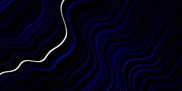 Modèle Vectoriel Bleu Foncé Avec Lignes — Image vectorielle