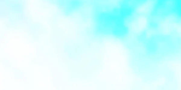 Світло Blue Векторний Фон Хмарами — стоковий вектор