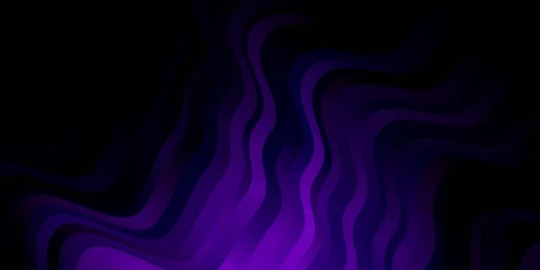 Modèle Vectoriel Violet Foncé Avec Des Lignes — Image vectorielle