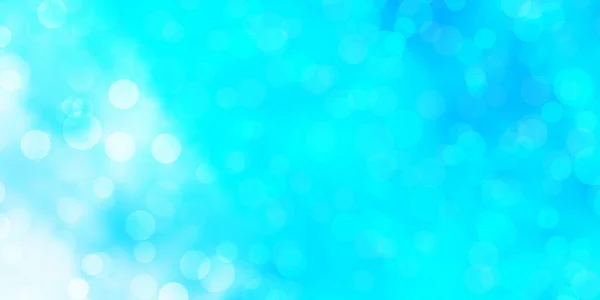 Светло Голубой Векторный Фон Кругами — стоковый вектор