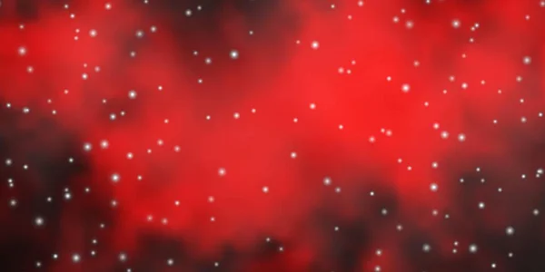 暗红色 黄色矢量与明亮的恒星布局 — 图库矢量图片