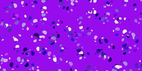 Світло Фіолетова Рожева Векторна Текстура Фігурними Монетами Ілюстрація Різнокольоровими Формами — стоковий вектор