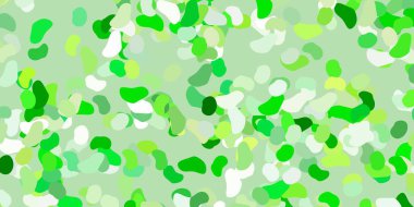 Açık yeşil, sarı vektör arkaplan ve rastgele formlar. Basit bir şekilde gradyan olan renkli soyut biçimler. Cep telefonları için arka plan.