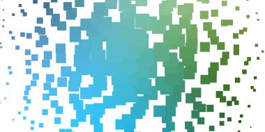 Açık Mavi, dikdörtgenli yeşil vektör arkaplanı.