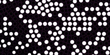 Daireli koyu pembe vektör şablonu.