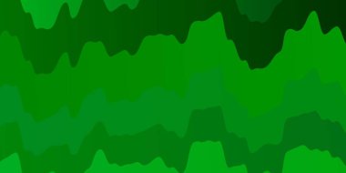 Wry çizgileri ile Açık Yeşil vektör şablonu.