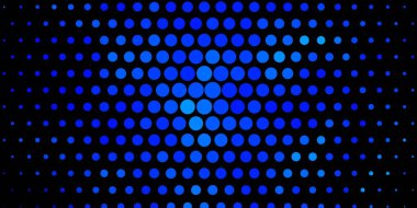 Lekeli koyu mavi vektör arkaplanı.