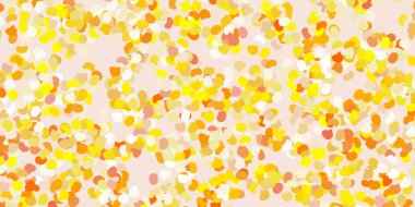 Memphis şekilli açık sarı vektör dokusu. Basit gradyan şekilli renkli bir çizim. Reklamlarınız için modern tasarım.