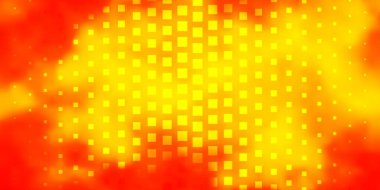 Çizgiler ve dikdörtgenlerle Açık Turuncu vektör düzeni.