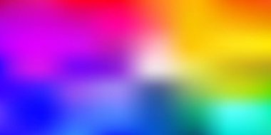 Açık çok renkli vektör soyut bulanık çizim. Gradyanı olan modern, zarif bir görüntü. Çok amaçlı uygulama tasarımı.