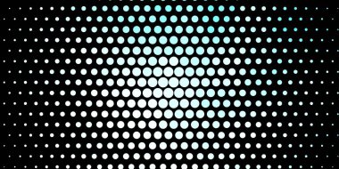 Daireli koyu mavi vektör dokusu.