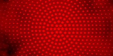 Soyut yıldızlı açık kırmızı vektör deseni.