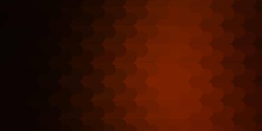 Çizgileri olan koyu turuncu vektör düzeni.