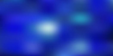 Açık mavi vektör bulanık şablon. Görüntü stili ve gradyan ile soyut renkli resimleme. Tasarımlarınız için örnek.