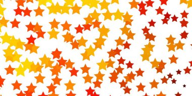 Güzel yıldızlı koyu sarı vektör dokusu.