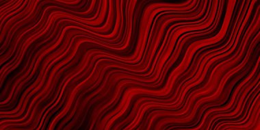 Bükülmüş çizgileri olan koyu kırmızı vektör arkaplanı.