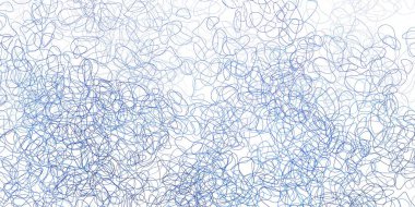 Rastgele biçimlerde açık mavi vektör arkaplanı. Gradyan rastgele formlarla modern soyut illüstrasyon. Reklamlarınız için modern tasarım.