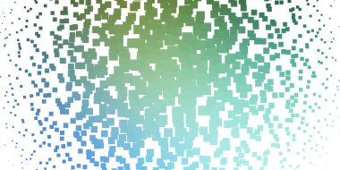 Açık Mavi, kare biçiminde yeşil vektör deseni.