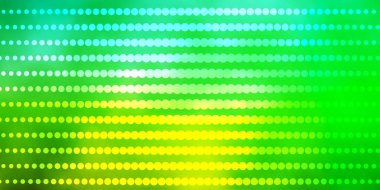 Dairesel açık yeşil vektör düzeni.