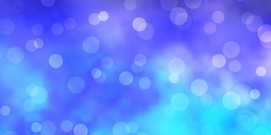 Koyu pembe, noktalı mavi vektör arkaplanı.