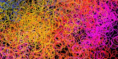 Rastgele şekilli koyu renkli vektör arkaplanı. Soyut tarzda, gradyan formlarda basit tasarım. İşiniz için akıllı tasarım.