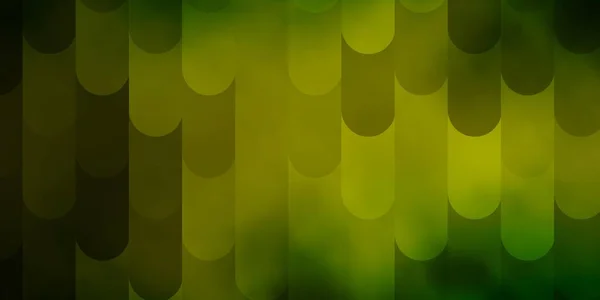 Hellgrünes Gelbes Vektorlayout Mit Linien Verlaufsdarstellung Mit Geraden Linien Abstrakten — Stockvektor
