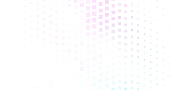 Světle Růžová Modré Vektorové Uspořádání Čarami Obdélníky — Stockový vektor