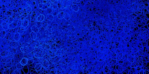 Темно Синий Векторный Фон Хаотичными Формами Красочные Абстрактные Формы Градиентом — стоковый вектор