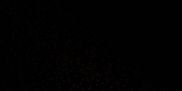 Fond Vectoriel Orange Foncé Avec Petites Grandes Étoiles — Image vectorielle