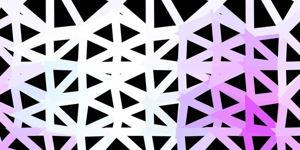 Light Purple Vector Polygonal Pattern Illustration Broken Glass Style Triangles — Stock Vector