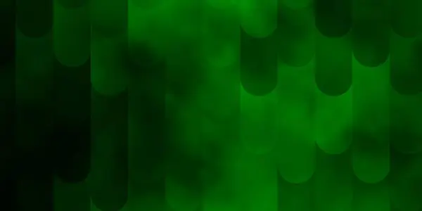 Light Green Vector Backdrop Lines — Stock Vector