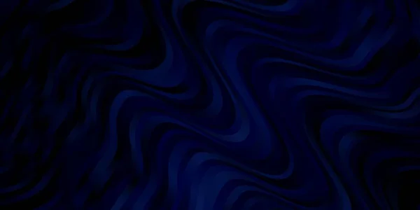 Σκούρο Μπλε Διάνυσμα Πρότυπο Καμπύλες Γραμμές — Διανυσματικό Αρχείο