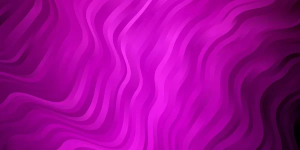 Világos Rózsaszín Vektor Textúra Wry Vonalak — Stock Vector