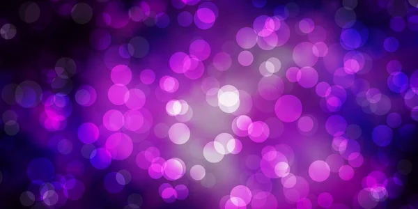 Темно Фиолетовая Векторная Текстура Кругами — стоковый вектор