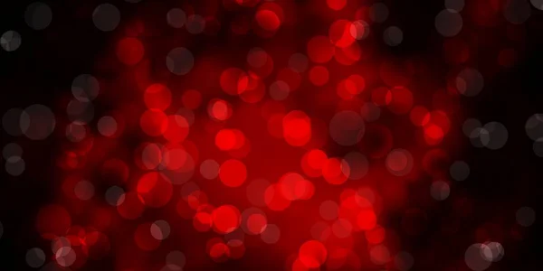 Темно Червоний Векторний Шаблон Колами — стоковий вектор