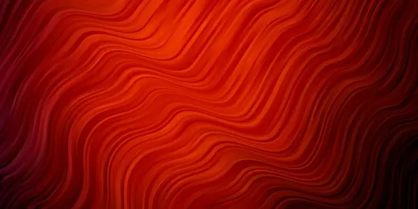 Темно Червоний Векторний Візерунок Кривими — стоковий вектор
