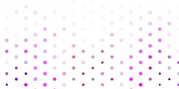Светло Фиолетовый Розовый Векторный Рисунок Сферами Абстрактный Декоративный Дизайн Градиентном — стоковый вектор
