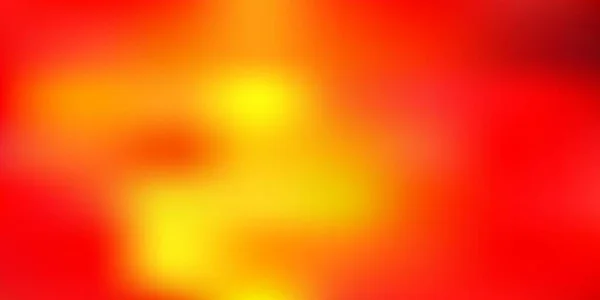 Merah Gelap Kuning Vektor Abstrak Blur Layout Gradien Warna Gambar - Stok Vektor