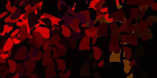 Темний Багатобарвний Векторний Візерунок Абстрактними Формами Барвисті Ілюстрації Простими Градієнтними — стоковий вектор