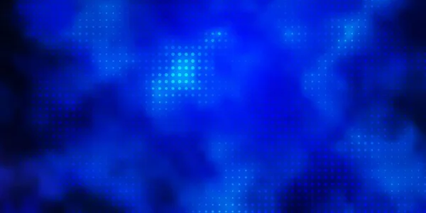 Donkerroze Blauwe Vectorachtergrond Met Cirkels — Stockvector