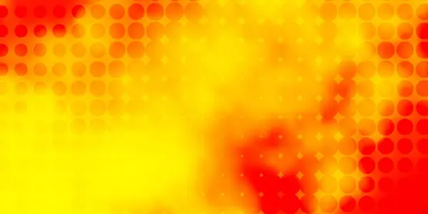 Light Orange Διανυσματική Διάταξη Κύκλους — Διανυσματικό Αρχείο